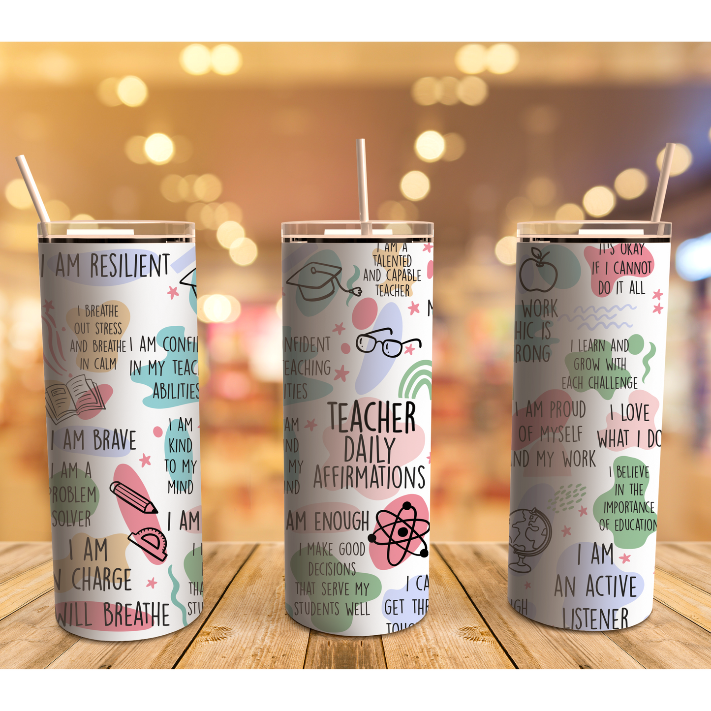 Teacher Gift - Personalized Tumbler Gift for Teacher - Teach Love Inspire Teacher Gift - Teacher Appreciation Gift - Teacher Tumbler (Copy)